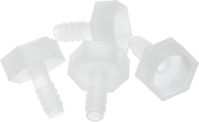 Plastic Barb Fitting voor Slangen 15/32" ID 3/4" - Weerhaak Montage, 4 Stuks voor Tuin en Irrigatie