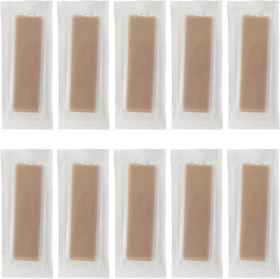 Set van 10 Siliconen Littekentape Patches voor Huid (4cm x 15cm), Ademend, Waterdicht en Huidvriendelijk, Effectieve Littekengenezing