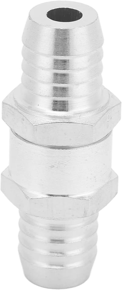 Controleventiel voor Brandstofslang - Universeel Aluminium - Geschikt voor Benzine, Diesel en Water (16mm)