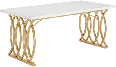 Computerbureau Nerita - Voor Kantoor of Thuiskantoor - Vergadertafel - Bureau - 160cm
