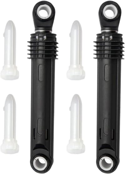 Set van 2 Schokabsorber Wasmachine Ringen met Bevestigingspennen voor LG Wasmachines - Vervangonderdelen 383EER3001F, 383EER3001H, 383EER3001J, Geschikt voor Diverse Modellen