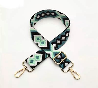 Akyol - Schouderband - Tassen riem - bag strap tassenriem - bag strap - cameratas band - tassen band - gitaar strap - bohemian - festival schouderriem - zomer - ibiza style - Schouderriem - Bag Strap - Verstelbaar - Tashengsel - Mix - 130 cm
