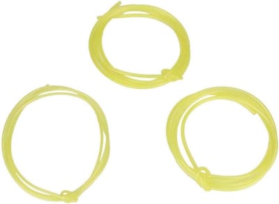 Brandstofslang Set - Slang Buis - Motor Onderhoud - Hoge Kwaliteit Plastic - 1.5 Meter - Geel