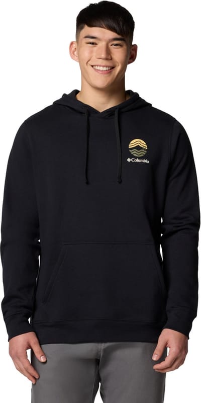 Columbia Columbia Trek Graphic Hoodie, Mannen, Zwart, Sweatshirt, maat: M