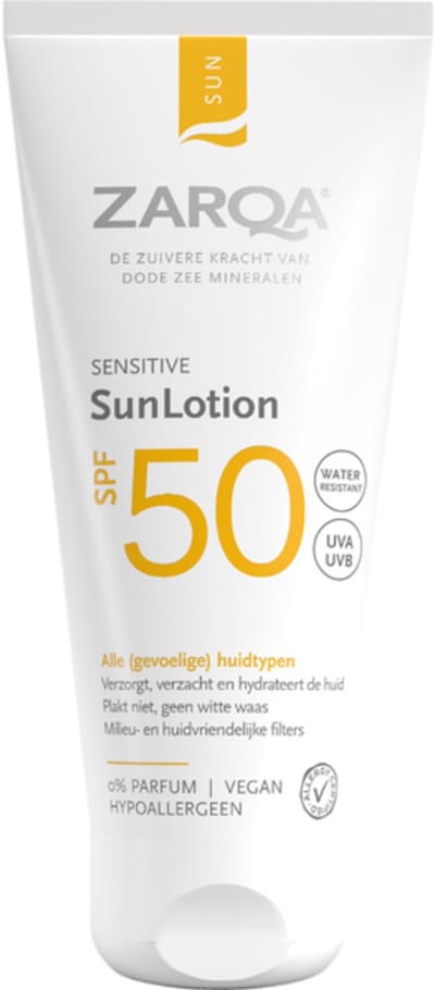 Zarqa Sun SunLotion SPF 50 - 6 x 100 ml - Voordeelverpakking