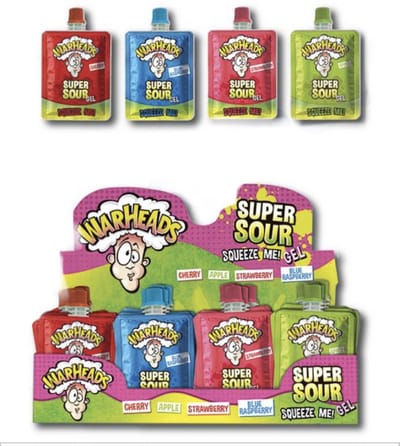 Warheads Tongue Attack Gel 32x 20 gr.