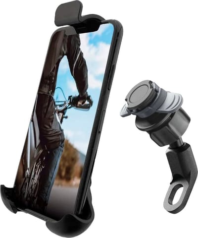 Optiline Pole Telefoonhouder Scooter - Motor - Spiegelbevestiging