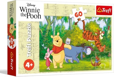 60-delige Puzzel - Kinderpuzzel Legpuzzel - Kinderspel - Vrolijke Figurenafbeelding - 410 x 275 mm - Multicolor