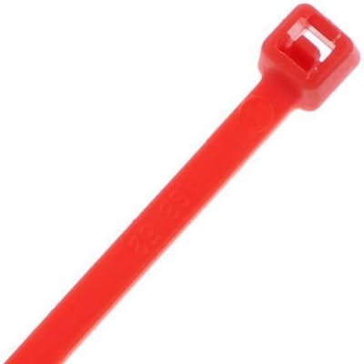 Kabelbinders Rood 100mm x 2,5mm - 100 stuks