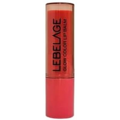 LEBELAGE - Glow Color Lip Balm - 4 Colors #102 Smoothie Pink