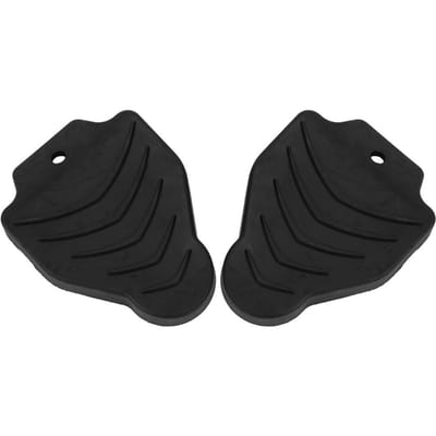 1 Paar Zwarte Fietspedalen Cleats Beschermer Beschermhoes Compatibel voor Look Delta