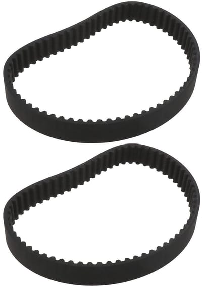 2 Stuks Rubber Synchronisatie Aandrijfriem Tandenriem HTD330-5M-14 voor 330mm Scarifier met 66 Tanden en 5mm Tandafstand, Geschikt voor Tuinmachines en Grondbewerking