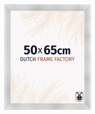Fotolijst 50x65 cm - MDF - Aluminium Geborsteld - Praag