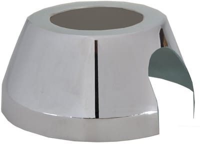 Riko Rozet voor Muurplaatkoppeling - 1/2"x12mm - Chroom