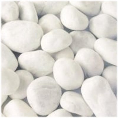 Marmergrind Wit - Siergrind Tuingrind - Decoratie Tuin - 15-25 mm Korrel - 25 kg Zak
