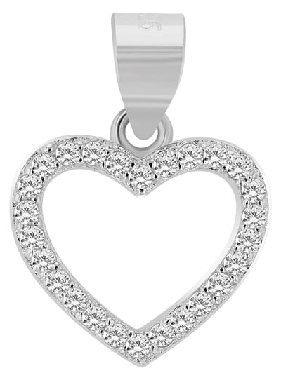 AKZENT Akzent Dames Hanger "Minori" aus 925 Sterlingzilver, gerhodineerd, duurzaam