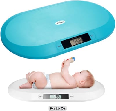 Prestara - Digitale weegschaal - voor baby’s & huisdieren - tot 20 kg - nauwkeurig