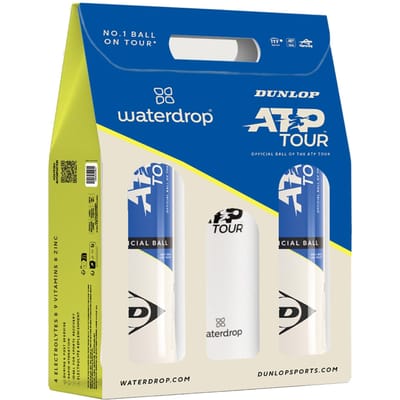 Dunlop ATP 2x 4er Dose + Waterdrop Tri-Pack