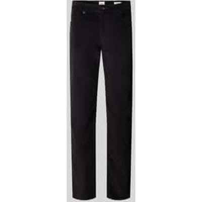 straight fit corduroy broek van katoenmix model 'Mythos Flex Cord'