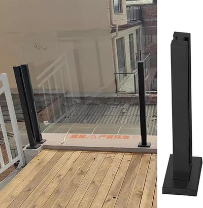 Leuningpalenset - Balustrade Kit - Veiligheid Binnen Buiten - S-vormige Panelen - Diverse Platen