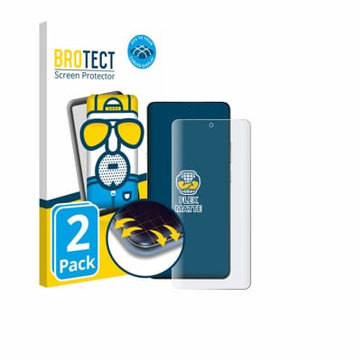 BROTECT - Screenprotector voor Motorola Signature 165 - Folie Beschermfolie matte volledig dekking 2 Stuks