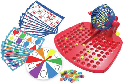 Chad Valley 2in1 Bingo - Kleuren en vormen spel voor kinderen - Vanaf 3 jaar