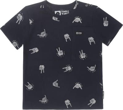 Tumble 'n dry Jongens Shirt Trever - Blue Dark - Maat 68