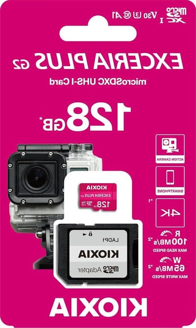 Micro SD Kaart - Geheugenkaart - Opslag Uitbreiden - UHS-I Class 3 - 128GB - Roze