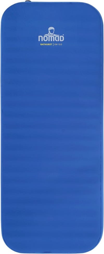 NOMAD® Bathurst 10.0 XW Slaapmat Zelfopblazend | 198 x 76 | 10 m dikte | Blauw | Lichtgewicht | Comfort kamperen | Incl Hoes
