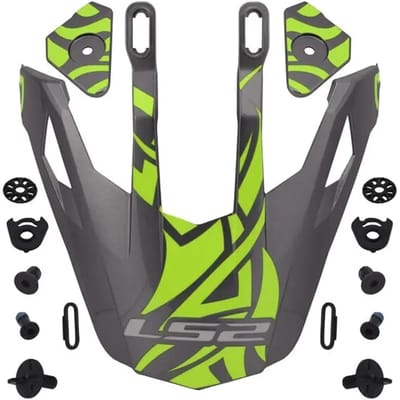 Vizier voor motorcrosshelm LS2 MX702 Rangi