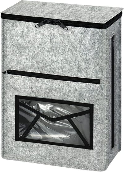 Brievenbakje - Postvanger Deur - Post Opvangen - Zonder Brievenbakje - 40 x 48 cm - Grijs