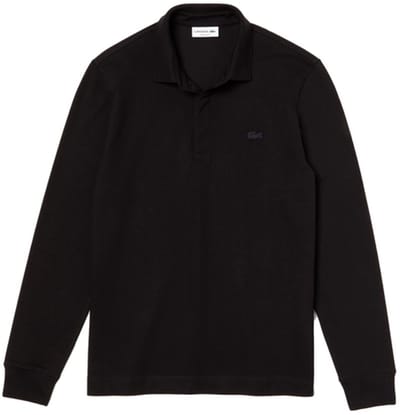 Polo Lacoste Men Paris PH2481 Longsleeve Regular Fit Black-10