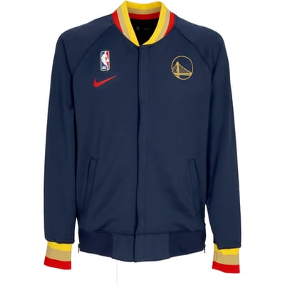 Lichtgewicht College Man Nba City Edition Dri-fit Showtime L/s Full-zip Top Golwar College Navy/college Navy/university Red