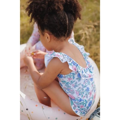 Louise Misha Bathing Suit Andrea Blue Summer Meadow Maat: 6M | Badmode Outlet | Unisex | Blauw