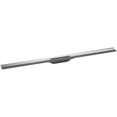 Hansgrohe RainDrain Flex - Douchegoot met rvs rooster 1200, wandmodel, inkortbaar, chroom 56054000
