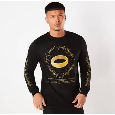 Lord Of The Rings The One Ring Sweatshirt - Zwart - L