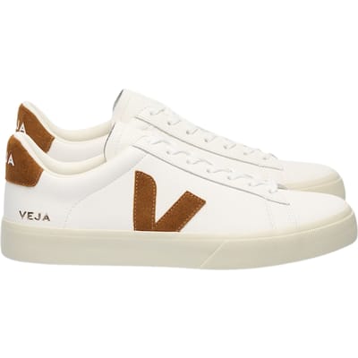 Veja Campo Leather Sneakers Wit Cp0521058