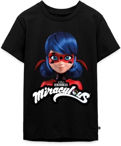 Miraculous Ladybug Met Logo Premium T-Shirt Tiener