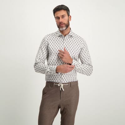 Blue Industry Casual Overhemd Heren