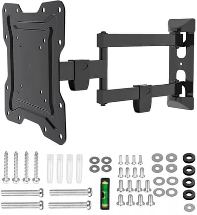 A-PEQ APM-81B Draaibare TV Muurbeugel tot 48 Inch | Compact & Ruimtebesparend | Max. 30 kg