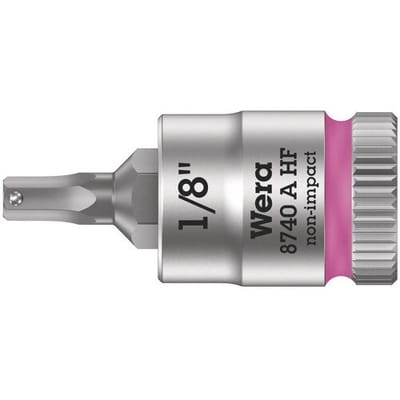 Wera 8740 A 05003383001 Inbus Dopsleutelinzetstuk Houderfunctie 6.3 mm 1/8 1/4 (6,3 mm)