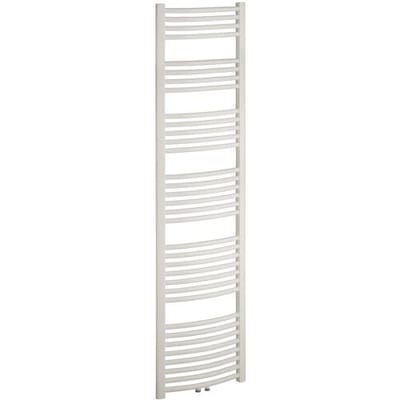 Megabad Profi Collection Plana round bathroom radiator 44.3 x 186.8 cm with center connection BHGB184MA