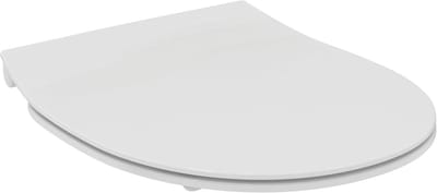 Universele Ovale WC-Bril met Softclose Mechanisme en Antibacterieel Design in Wit
