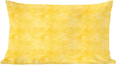 Sierkussens - Kussentjes Woonkamer - 60x40 cm - Frans - Citroen - Strepen - Wit - Geel