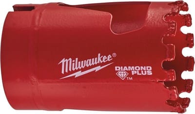 Milwaukee Diamond Plus ™ nat / droog gatzagen 32 mm 5/8 x 18 - 49565620
