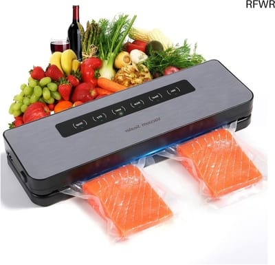 Vacuümmachine - Voedselsealer - Levensmiddelen Bewaren - 5-in-1 Functies - 30 cm Afdichting - Zwart