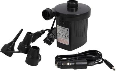 Bo-Camp Elektrische pomp luchtbed - 12 en 230 Volt - 230 Liter/min
