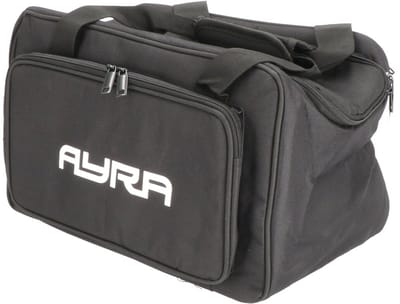 Flightbag voor 4 lichteffecten - incl. schouderband - Ayra LEDBAG 4 - Multikleur