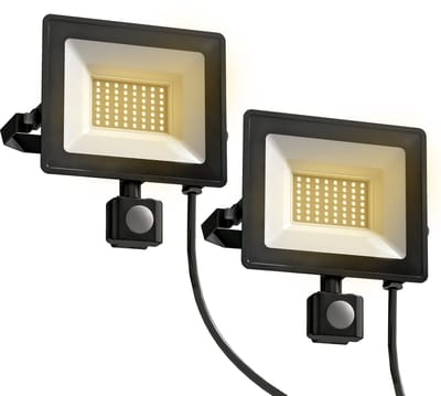 Killogood Verstelbare werklamp van 50 W - 3 standen - aluminium - flexibel in gebruik - zwart.