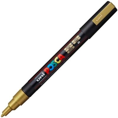 Markeerstift POSCA PC-3M Gouden 6 Stuks